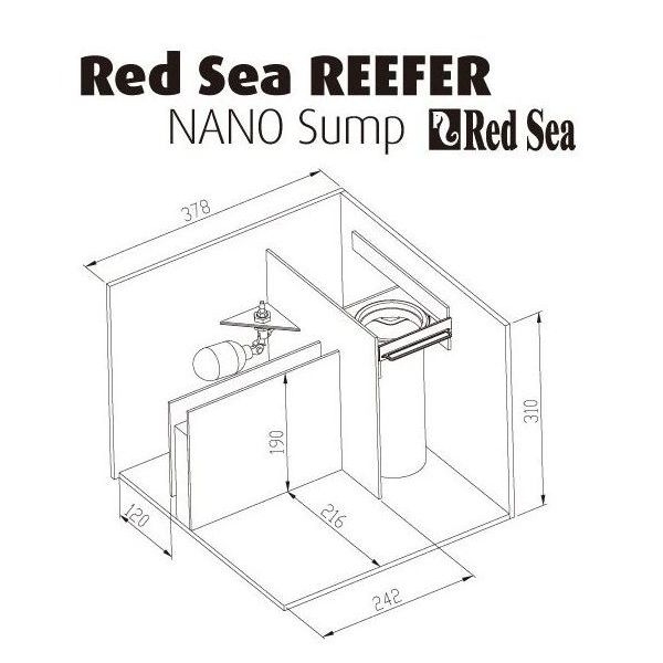 REEFER classic NANO ブラック（45cmオーバーフロー水槽）