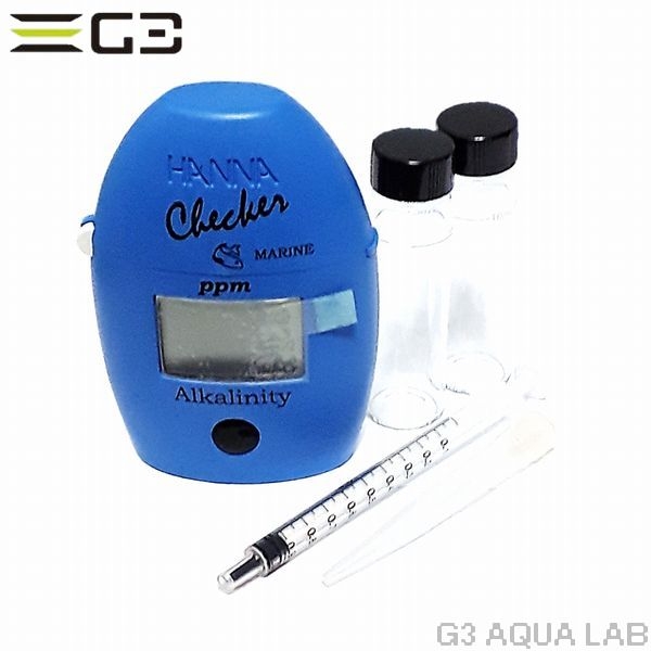 【取り寄せ】HANNA アルカリ度チェッカー(ppm) 海水用 HI755