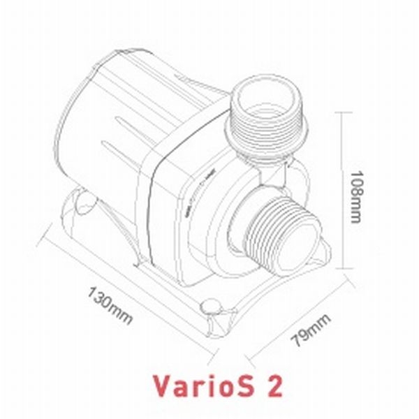 【取り寄せ】OCTO VarioS 2 水陸両用DCポンプ(最大流量3,000L/h)