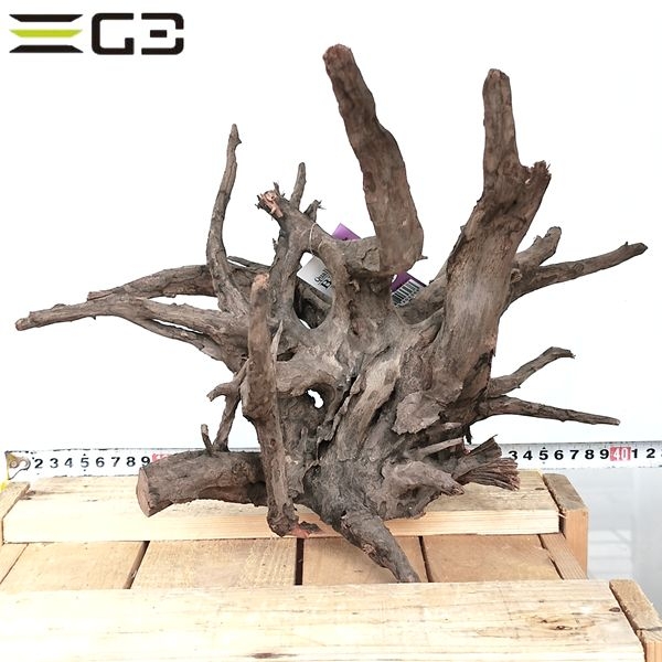 No,300 ソネケミファ ブラックホーン流木 Lサイズ