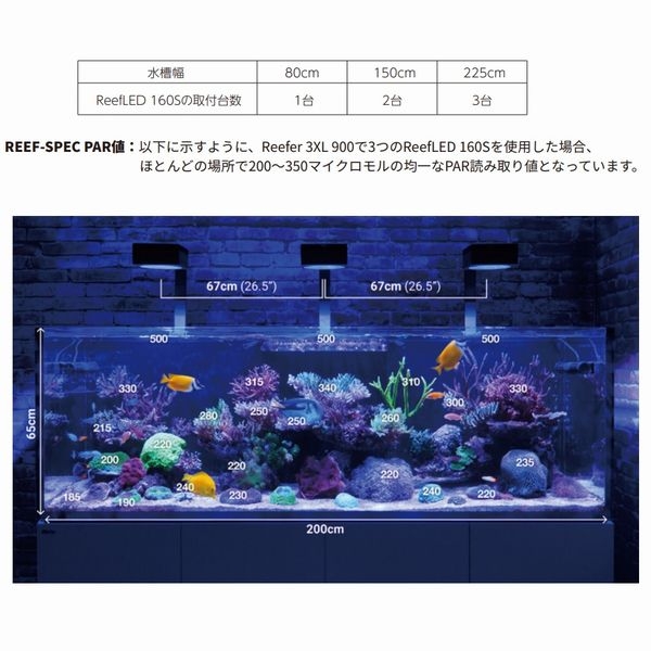 レッドシー リーフLED ReefLED160S ハンギングキット