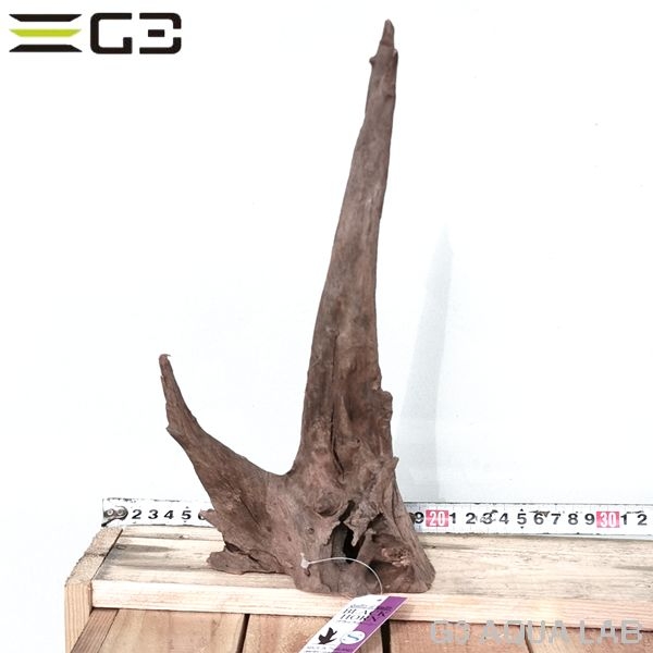 No,605 ソネケミファ ブラックホーン流木 Sサイズ