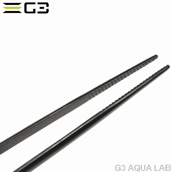 ブラックプロピンセット ストレート Mサイズ(約25cm)