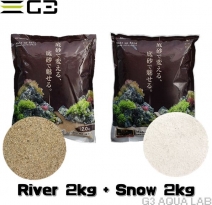 Make up Sand（化粧砂）River &Snow　2kg2袋[4971664055117]