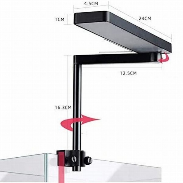 Chihiros CIIRGB+専用ベースセット 小型水槽用水草育成LED照明