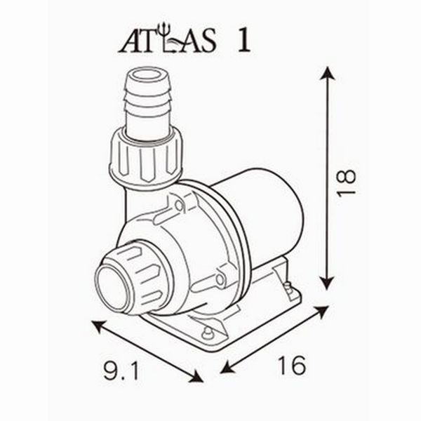 ZOOX ���ȥ饹1 �۴���5,000l/h��50Hz/60Hz�ѡ�ATLAS