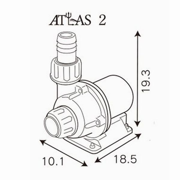 ZOOX ���ȥ饹2 �۴���8,000l/h��50Hz/60Hz�ѡ�ATLAS
